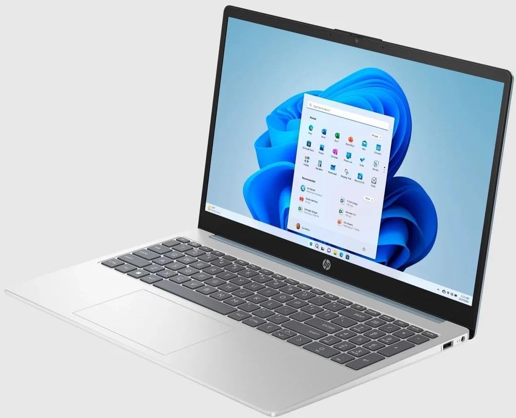 HP 15.6" FHD Laptop | AMD Ryzen 5 7520U | 8GB RAM | 256GB SSD | Windows 11 Home | Model: 15-fc0037wm