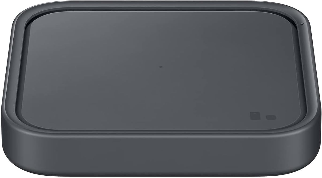 Samsung Wireless Charger | 15W Fast Charging Pad | USB-C Cable Included | Grey