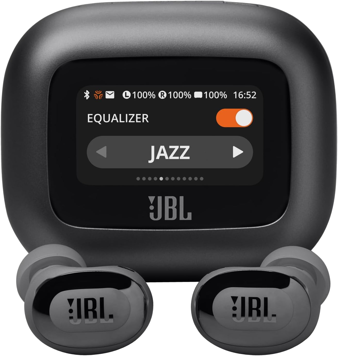 JBL Live Buds 3 – True Wireless Noise-Cancelling Earbuds, 40H Playtime, Wireless Charging, IP55, 6 Mics (Black)