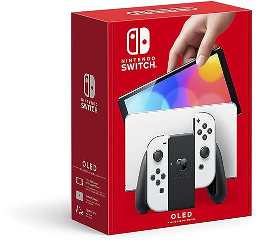 Nintendo Switch OLED Console | 7" OLED Display | International Version