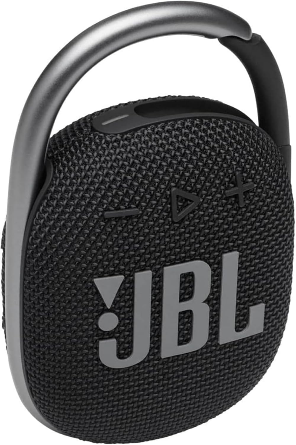 JBL Clip 4 - Portable Bluetooth Speaker with Punchy Bass, Carabiner, IP67 Waterproof, 10H Playtime (Black)