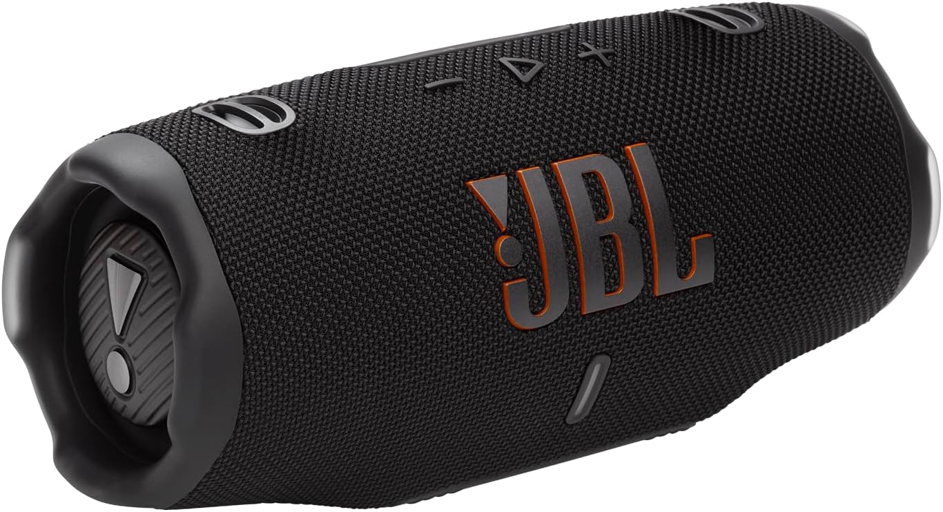 JBL Charge 6 | Portable Waterproof | Drop-Proof Bluetooth Speaker | Bold Pro Sound with AI Sound Boost | 28Hrs of Playtime