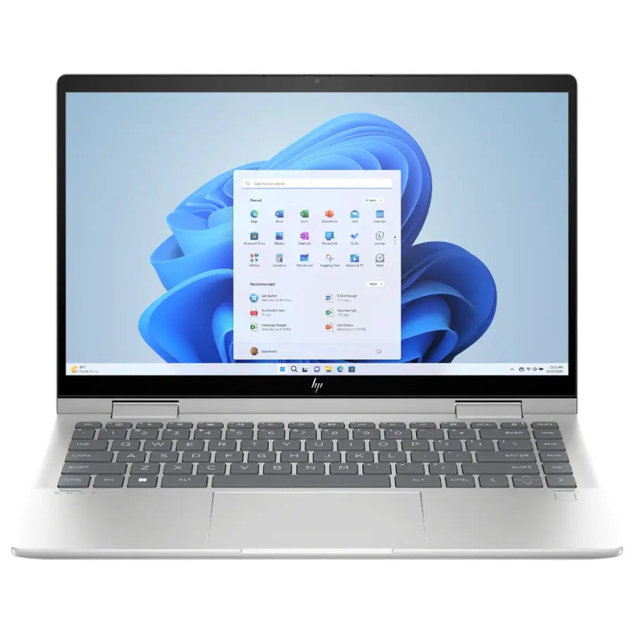HP Envy x360 14" 2-in-1 Full HD Touchscreen Laptop | Intel Core 5 Processor | 8GB RAM | 512GB SSD | Windows 11 | Natural Silver