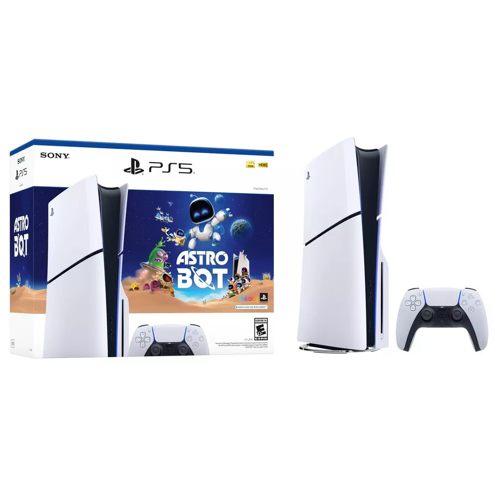 PlayStation 5 Console + Astro Bot (Digital Edition) Bundle – PS5 Full Game Download Included