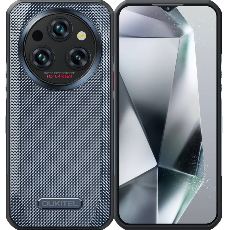 Oukitel WP35 Pro 5G Rugged | 6.6″ HD+ Display | 12GB RAM + 512GB Storage | 64MP Camera | 11000mAh Battery | Android 15 | Dual Sim Unlocked
