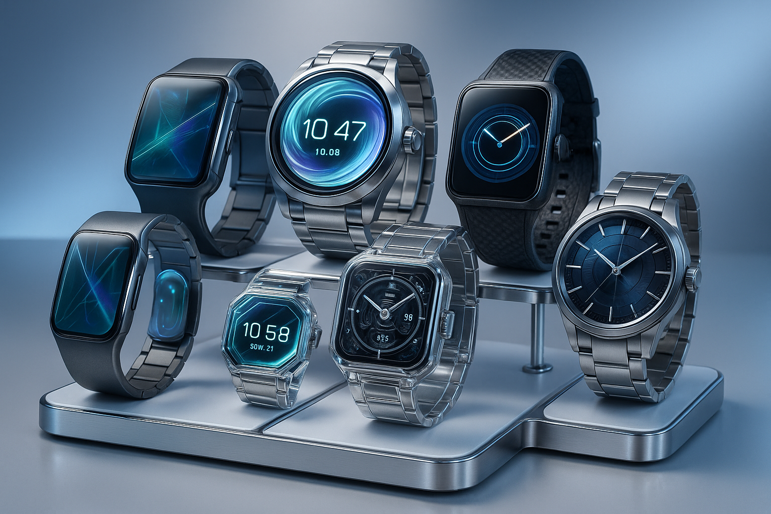 Generate HIFUTURE REAL WATCH COLLECTION IN 1 IMAGE 