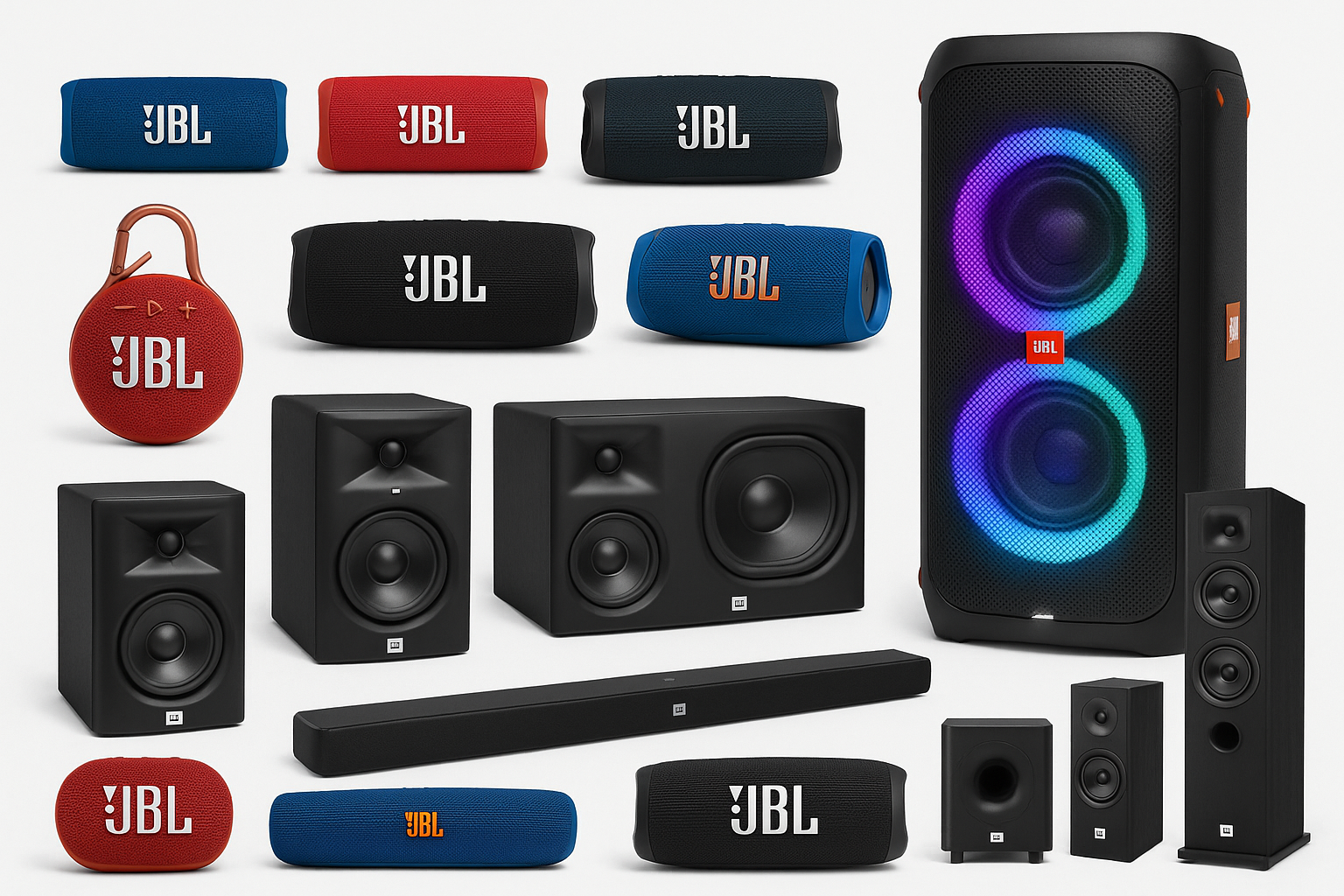 GENERATE JBL SPEAKERS ALL TYPES