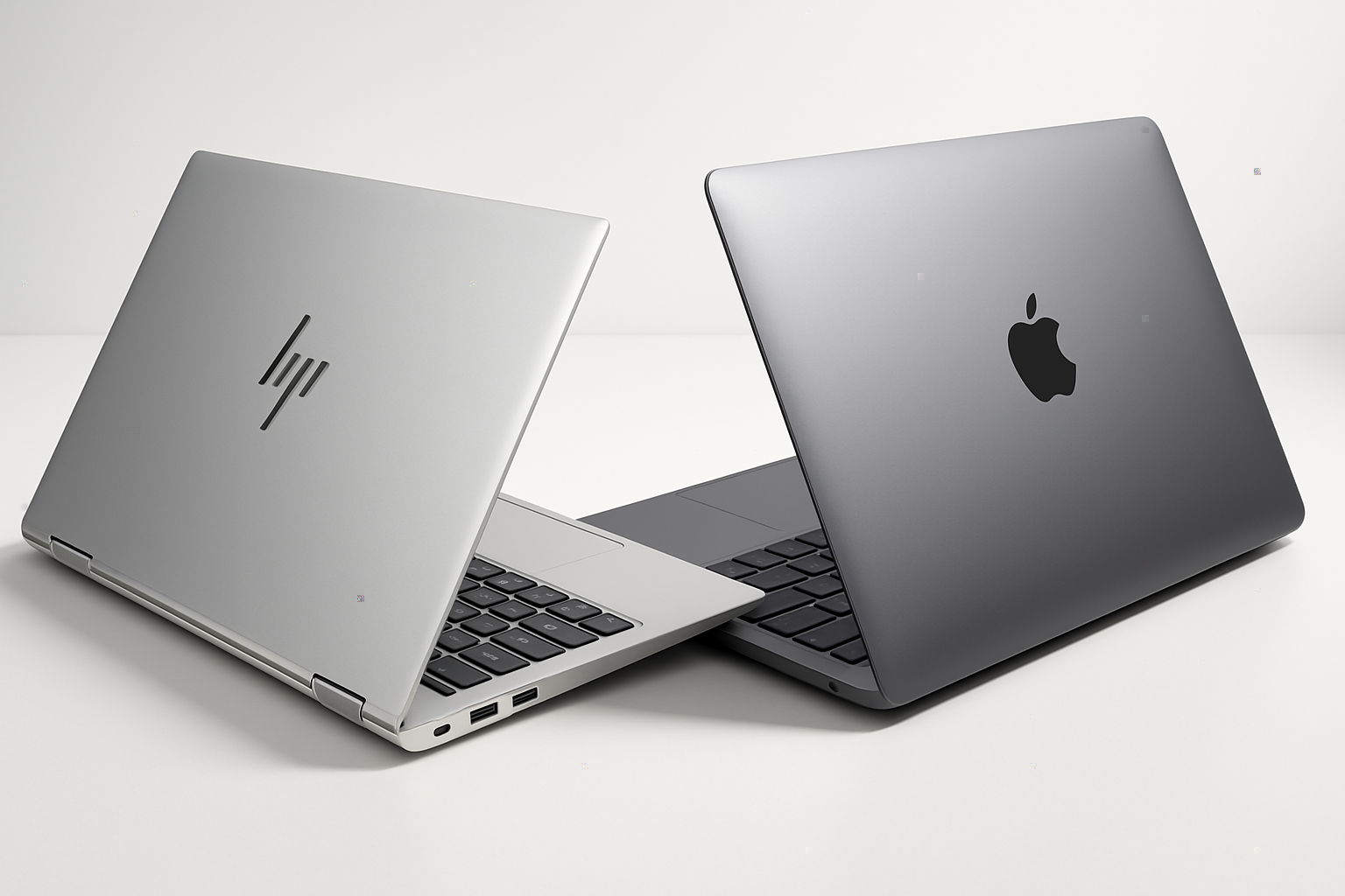 HP AND MAC LAPTOPS COVER PHOTO FOR LAPTOPS COLLECTION