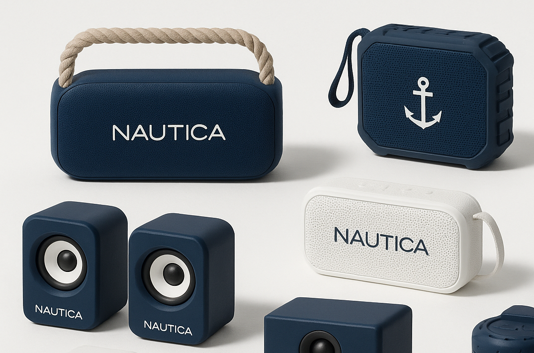 I WANT ALL TYPES OF NAUTICA SPEAKERS IN 1 IMAGE